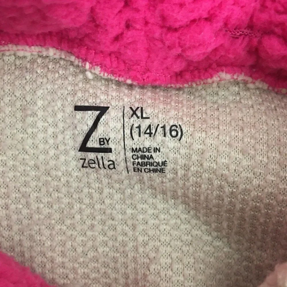 Zella Sherpa Hoodie size 14/16